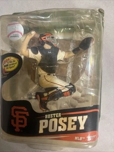 2013 McFarlane Sports MLB Buster Posey Giants White Uniform Figure - Picture 1 of 4
