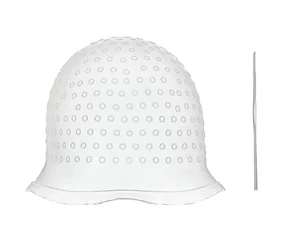 Magi Cap Streaking Cap with Hook – Reusable Rubber Hair Highlighting Tool - Picture 1 of 5