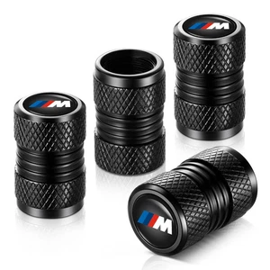 Tire Valve Stem Caps for BMW M Series Universal Car Air Covers 4pcs - Picture 1 of 5