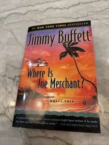 Where Is Joe Merchant By Jimmy Buffet FIRST EDITION Paperback Margaritaville - Imagen 1 de 4