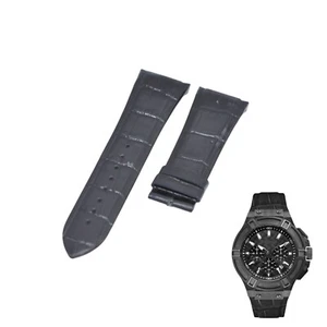 W0408G1 27mm Black Leather Watch Strap For Guess - Picture 1 of 7