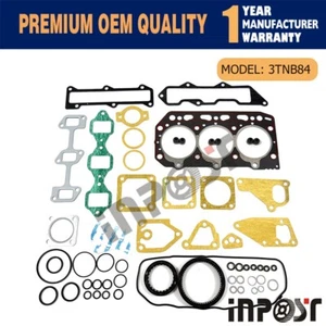 3TNB84 overhaul gasket kit set for Yanmar Komatsu engine 3TN84L 3TNA84 3D84N-2C - Picture 1 of 1