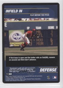 2003 MLB Showdown Pennant Run Strategy Defense Infield In #S15