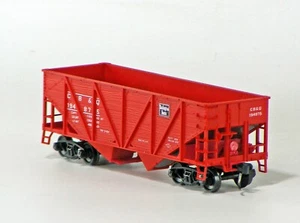 Accurail HO Scale Wood-Side Twin Hopper Kit - CB&Q - Picture 1 of 4