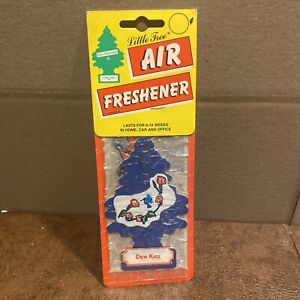 LITTLE TREES   Dew Kiss Air Freshener Discontinued  1 Piece! rare 1987