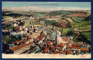 *** Saint Flour - Vue générale du Faubourg *** CPA 0033 - Picture 1 of 1