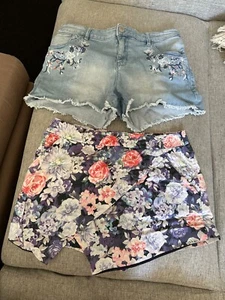 Forever New Floral Skort Size 10 - Picture 1 of 2