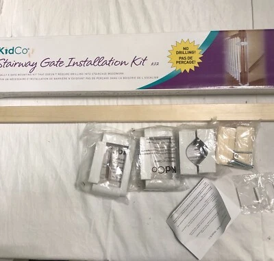 Kit de instalación de puerta de escalera sin taladro KidCo (K12) - Nuevo/Caja abierta Foto 1 de 3