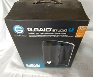 G-Technology G-Raid Studio 12TB Thunderbolt 2 External HDD Storage System