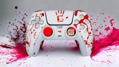 PS5 eXcluziv3 Gaming Controller Bloody White Edition! ähnl. Scuf, AIM, Kings