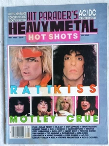 Hit Parader's Heavy Metal Hot Shots Magazine 1986 Ratt, Kiss, Motley MINT Q5 - Picture 1 of 2