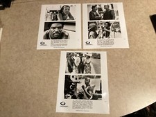 Drop Squad 1994 B/W 3 Press Photos 8x10 Ving Rhames Eric Payne