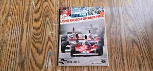FORMULA 1 F1 OFFICIAL LONG BEACH USA GRAND PRIX OFFICIAL RACE PROGRAM 1977 - Picture 1 of 4