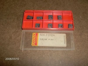 R216.2-100204, GR; SM30 P30 "SANDVIK" FRÄSEINSÄTZE, 8-TEILIG - Bild 1 von 1