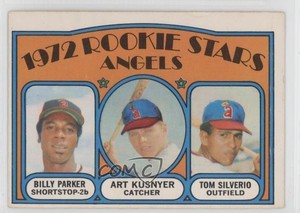 1972 O-Pee-Chee Stars Billy Parker Art Kusnyer Tom Silverio #213 Rookie RC