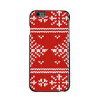 Hard Case Cover for iPhone / Samsung Galaxy Red White Ugly Christmas Sweater