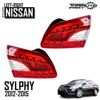 Reflector de luz trasera interior LR para Nissan Sylphy Pulsar Sentra B17 sedán 2012-15 Foto 1 de 4