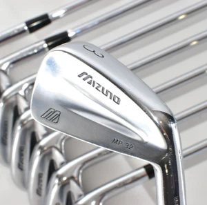 8p Mizuno MP-32 Forged 3-4-5-6-7-8-9-PW RH Stiff DG S200 Golf Iron Set Clubs Men - Picture 1 of 23