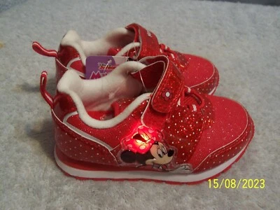 Zapatillas Disney Minnie Mouse Iluminadas Nuevas Sin Caja Talla 7 Foto 1 de 4