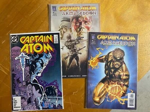 Captain Atom Comic lot (3) Capt Atom 2, Capt Atom Armageddon 2, 4 DC Modern Age - Picture 1 of 7