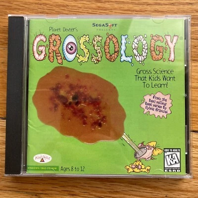 VINTAGE 1997 PLANET DEXTER'S GROSSOLOGY CD-ROM VIDEO GAME SEGASOFT WINDOWS MAC - Image 1 of 4