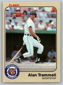 1983 Fleer Alan Trammell #344 - Picture 1 of 2