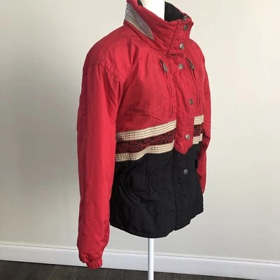 VTG Kaelin Women’s Thermolite Red Coat Ski Jacket Stitched  Sz 12 Style KS22096 - Image 1 of 4