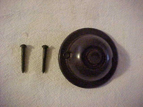 One NOS / New Old Stock Rodale No 303 Bakelite Door Bell Original Box CA 1930's Cover