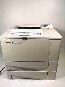 HP LaserJet 4050TN Workgroup Laser Printer WORKS!