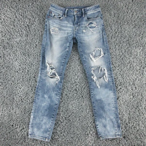 Jeans American Eagle uomo 29x30 blu denim affusolato skinny trafilato 29x29,5* - Foto 1 di 16