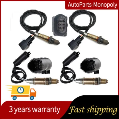 For 2004 2005 2006 BMW X5 V8 4.4L 4.8L 4pcs Oxygen O2 Sensor Upstream&Downstream - Image 1 of 4