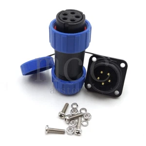 SP21 5 Pin Circular IP67 Waterproof Connector,Aviation Cable Connector Plug - Picture 1 of 8