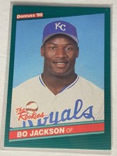Bo Jackson 1986 Donruss The Rookies Rookie Card #38 RC Bo Knows - LOOK