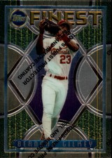 1995 Finest St. Louis Cardinals Baseball Card #318 Bernard Gilkey