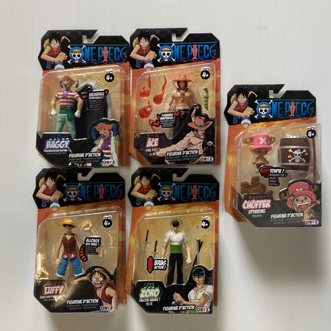 Series Complete Action Figure one piece Obyz Luffy Zorro Baggy Chpper Ace - New Cover