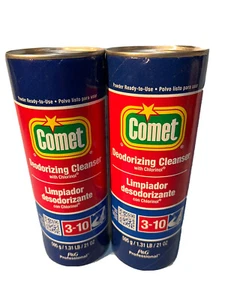 (Pack Of 2) PREMIUM Comet Deodorizing Cleaner, 21 Oz With Chlorine’s - Picture 1 of 2