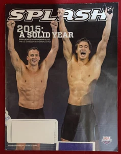 Splash Magazine Back Issue Nov/Dec 2015 Vol 23 Issue 6 Ryan Lochte Nathan Adrian - Picture 1 of 1