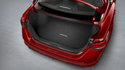 2020-2024 Nissan Sentra Trunk Area Protector Carpeted T99E3-6LB0A Genuine Nissan - Image 1 of 3