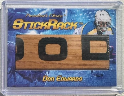 2023-24 Presidents Choice Don Edwards Stick Rack 2/5 - Image 1 of 2