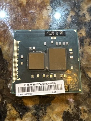 Procesador CPU Intel Core i3-330M SLBMD 2,13 GHz | Zócalo PGA988 G1 | Probado Funciona Foto 1 de 2