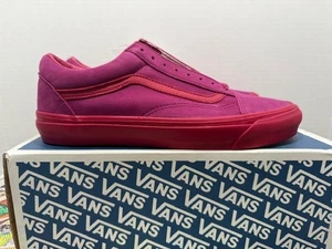 Vans Og Old Skool Lx Cuero Nobuck Para Hombre Talla 10.5 Frambuesa VN0A4P3XTLW - Imagen 1 de 8