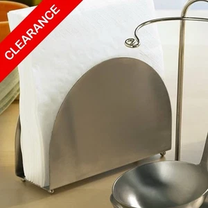 Stainless Steel Napkin Holder Modern Countertop Dispenser - Picture 1 of 2