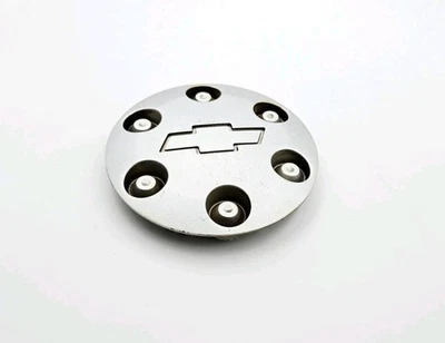 2004-2009 CHEVROLET COLORADO СЕРЕБРЯНЫЙ ЦЕНТРАЛЬНЫЙ КОЛПАК СТУПИЦЫ ПЫЛЕЗАЩИТНЫЙ ЧЕХОЛ 6 ЗАЖИМОВ - Изображение 1 из 4