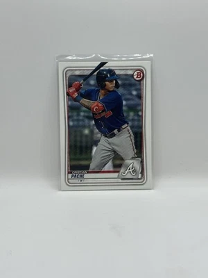 2020 Bowman #BP-5 Cristian Pache Prospects - Image 1 of 2