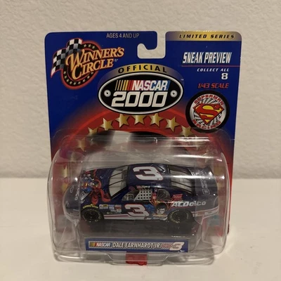 Dale Earnhardt Jr #3 AC Delco Superman Winners Circle 1/43 Diecast NOS NIP BLUE - Image 1 of 2