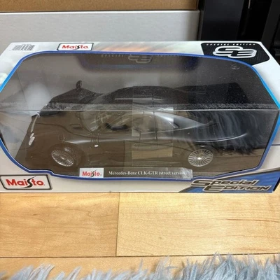 Modellino auto pressofuso Maisto 1/18 Mercedes Benz CLK-GTR nuovo - Immagine 1 di 3
