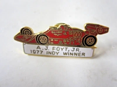 Indianapolis 500 Classic 1977 A.J. Foyt Jr Winner Racing Lapel/Hat Pin - Image 1 of 2
