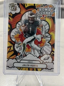 Jalen Hurts 2025 Panini Donruss Football Bomb Squad # BS-JHS Philadelphia Eagles - Bild 1 von 2