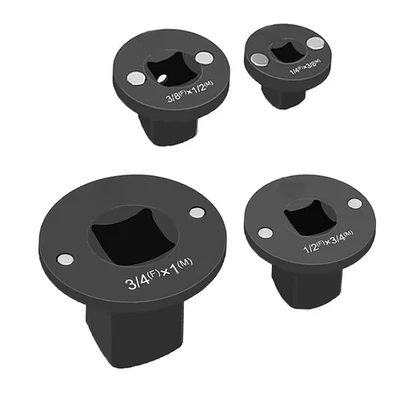 Perfil baixo para conjunto de adaptador de soquete de driver de impacto 3/4 a 1 polegada 1/2 a 3/4 3/8 a  - Imagem 1 de 4
