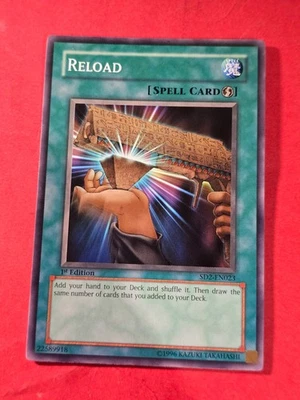 2005 Yu-Gi-Oh! SD: Zombie Madness 1st Edt #SD2EN023, Reload, cd2 - Image 1 of 3